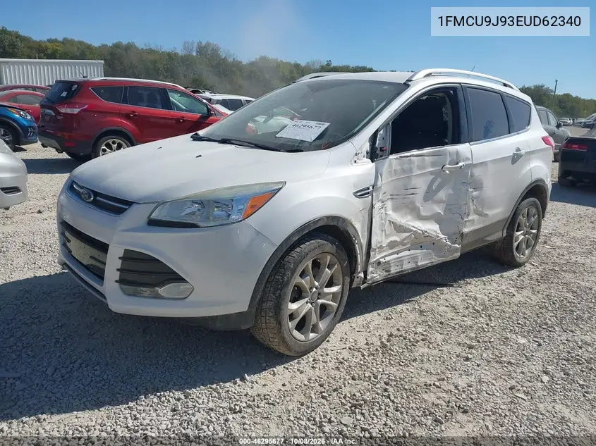 2014 FORD ESCAPE VIN 1FMCU9J93EUD62340 — фото 2