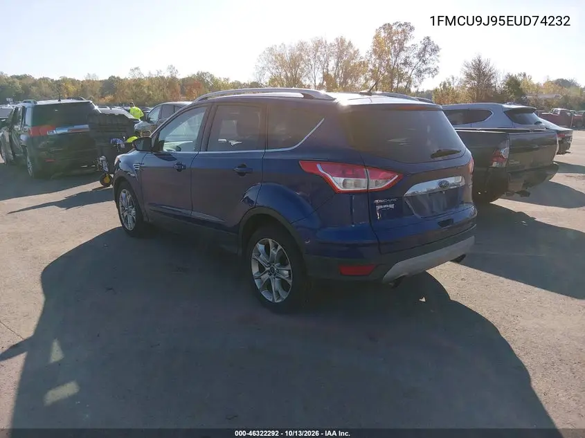 2014 FORD ESCAPE VIN 1FMCU9J95EUD74232 — фото 3