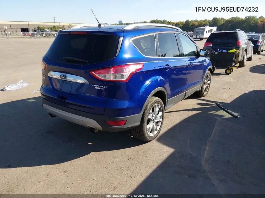2014 FORD ESCAPE VIN 1FMCU9J95EUD74232 — фото 4