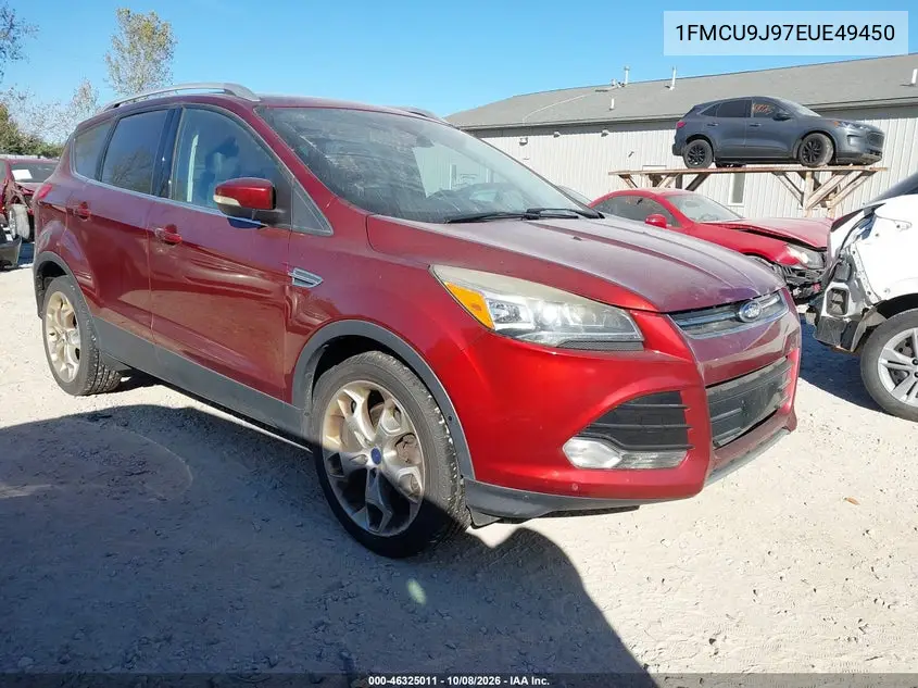 FORD ESCAPE 2014, VIN 1FMCU9J97EUE49450