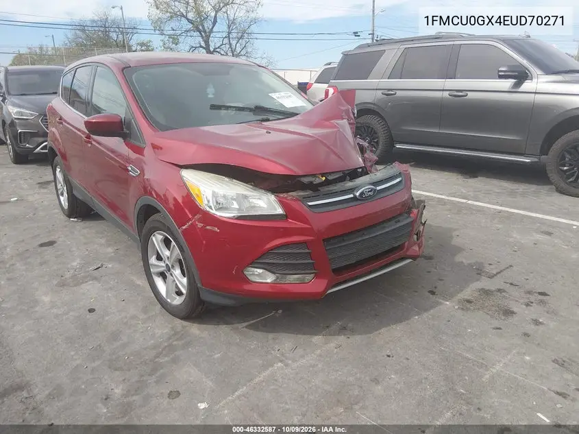 FORD ESCAPE 2014, VIN 1FMCU0GX4EUD70271