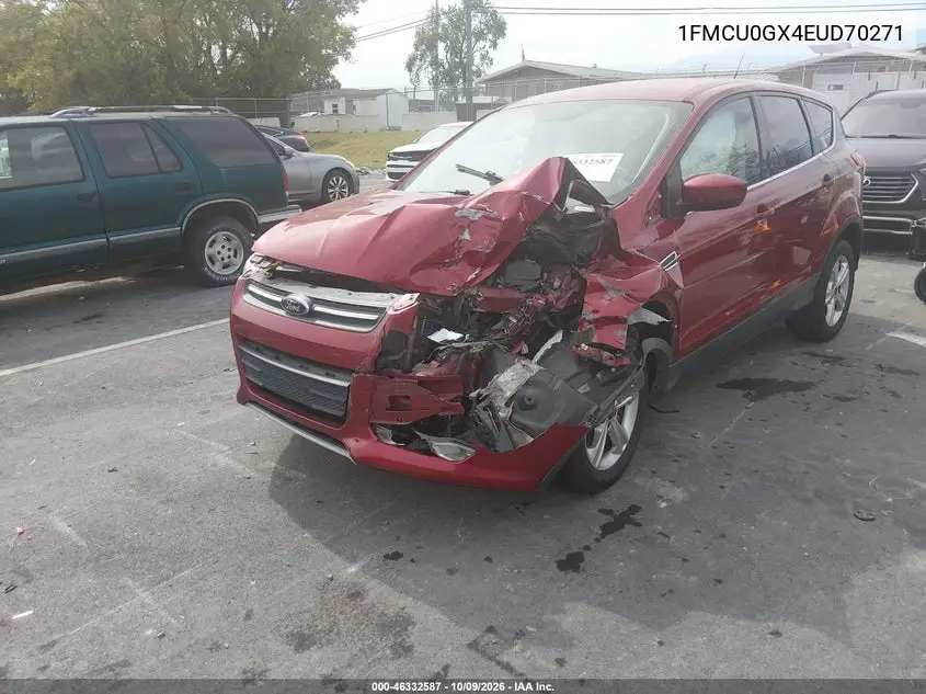 2014 FORD ESCAPE VIN 1FMCU0GX4EUD70271 — фото 2