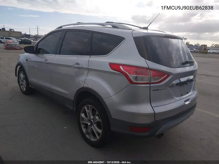2014 FORD ESCAPE VIN 1FMCU9J90EUB62838 — фото 3