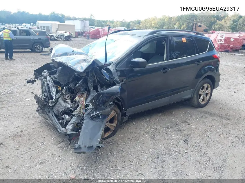 2014 FORD ESCAPE VIN 1FMCU0G95EUA29317 — фото 2