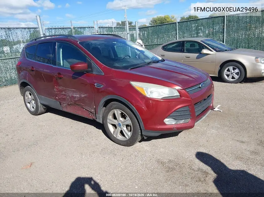 FORD ESCAPE 2014, VIN 1FMCU0GX0EUA29496