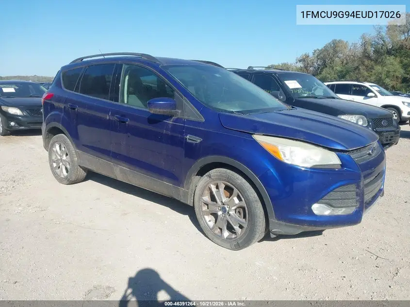 FORD ESCAPE 2014, VIN 1FMCU9G94EUD17026