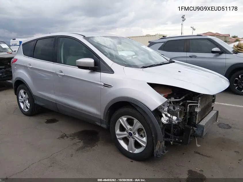 FORD ESCAPE 2014, VIN 1FMCU9G9XEUD51178