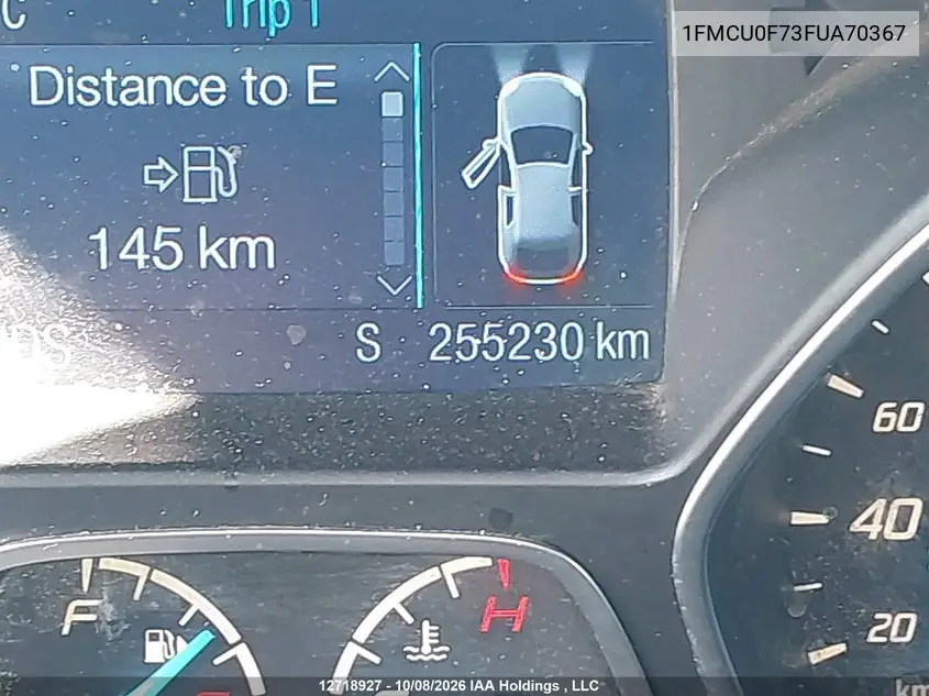 2015 FORD ESCAPE VIN 1FMCU0F73FUA70367 — фото 15