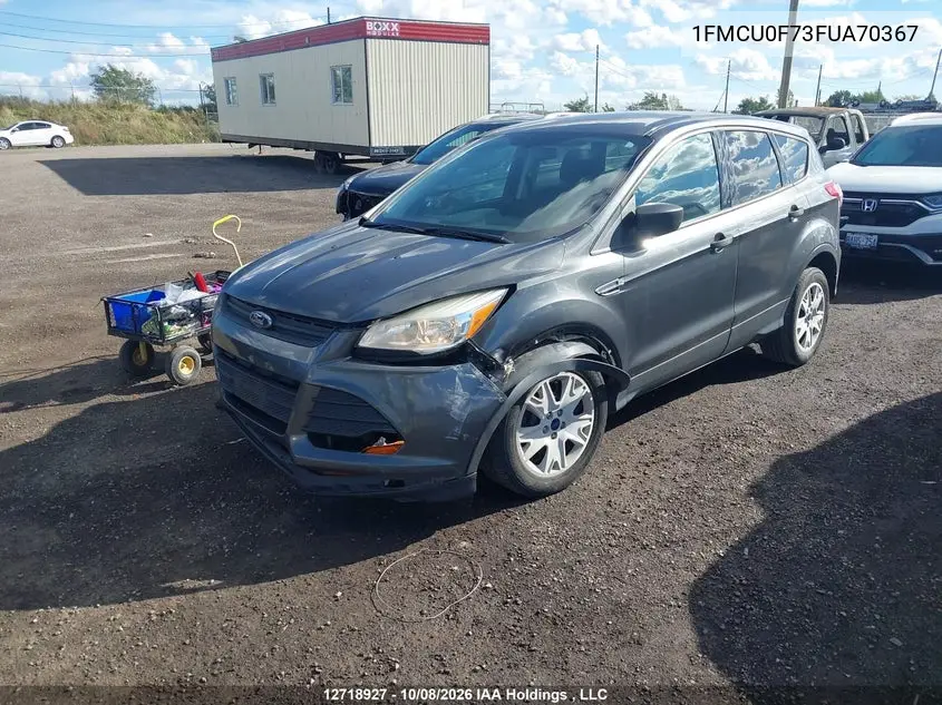 2015 FORD ESCAPE VIN 1FMCU0F73FUA70367 — фото 2