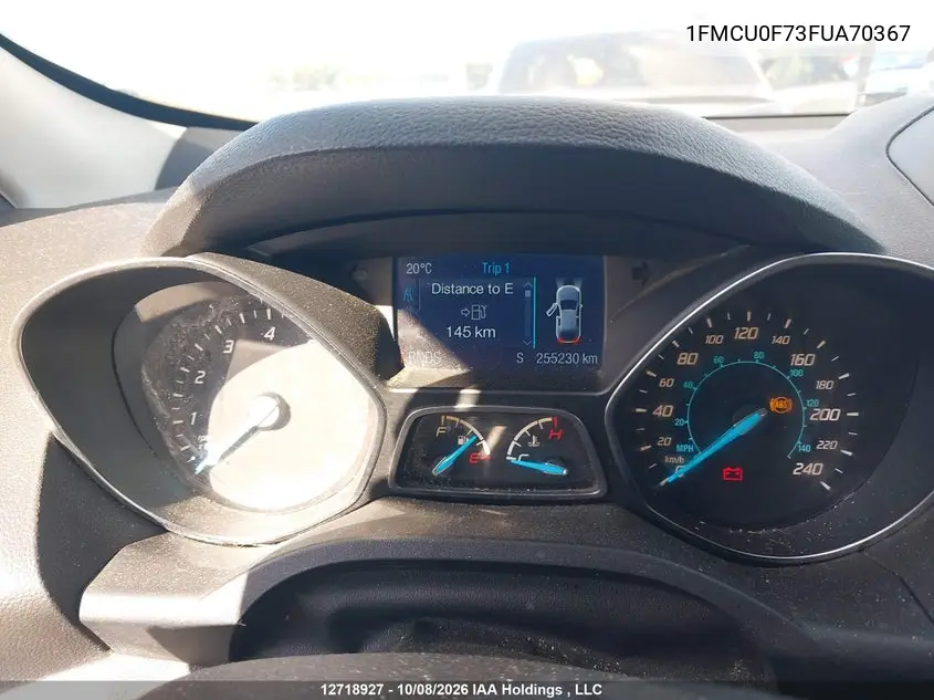 2015 FORD ESCAPE VIN 1FMCU0F73FUA70367 — фото 7