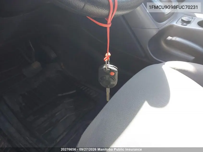 2015 FORD ESCAPE VIN 1FMCU9G98FUC70231 — фото 10