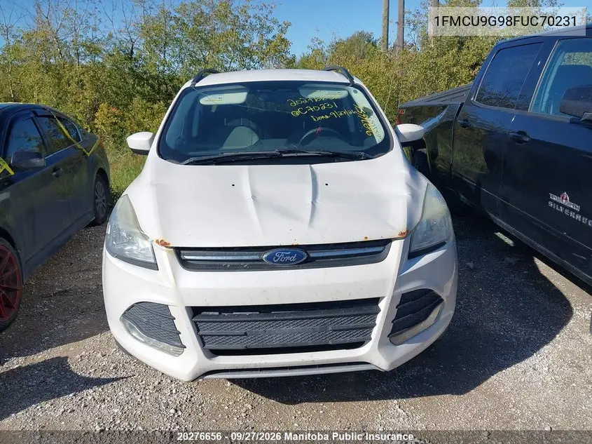 2015 FORD ESCAPE VIN 1FMCU9G98FUC70231 — фото 11