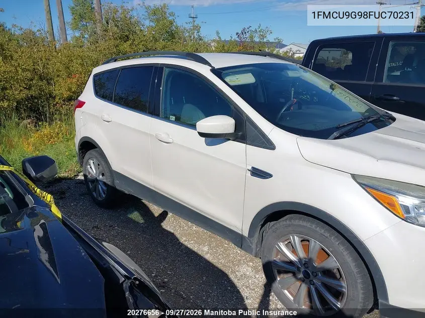 2015 FORD ESCAPE VIN 1FMCU9G98FUC70231 — фото 12