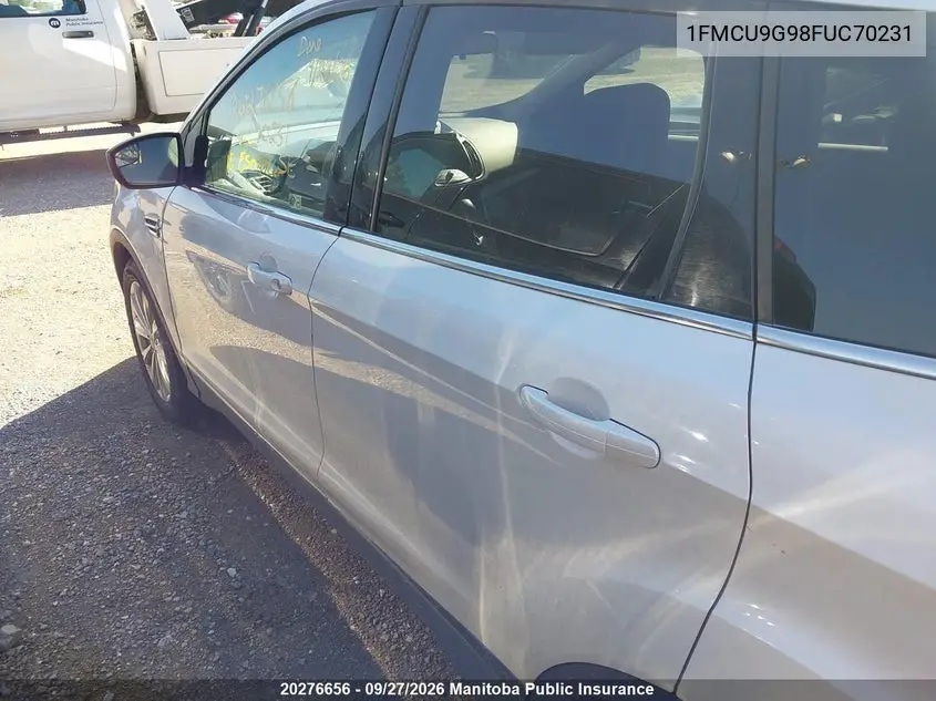 2015 FORD ESCAPE VIN 1FMCU9G98FUC70231 — фото 13