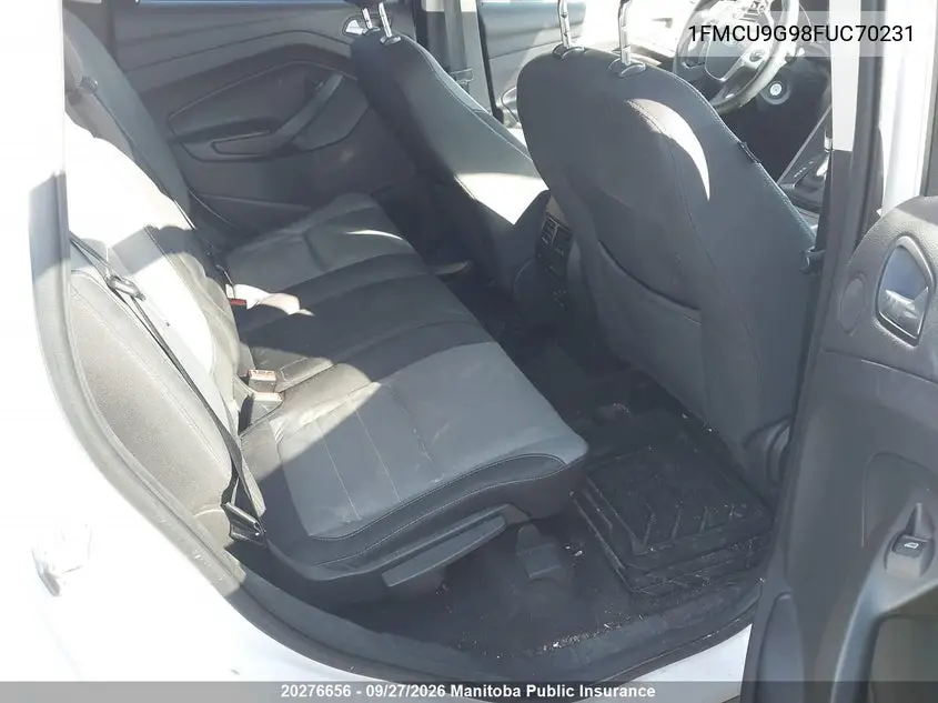 2015 FORD ESCAPE VIN 1FMCU9G98FUC70231 — фото 7