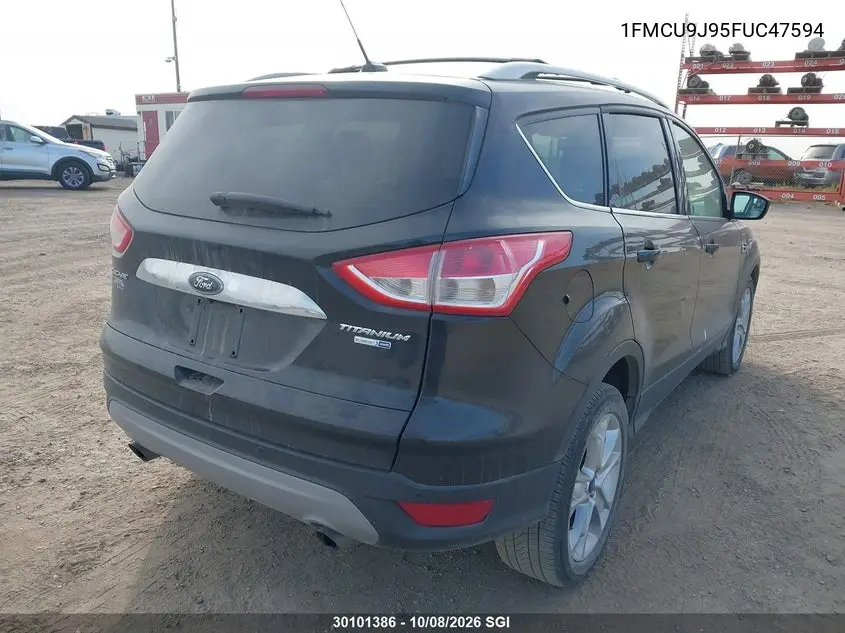 2015 FORD ESCAPE VIN 1FMCU9J95FUC47594 — фото 4