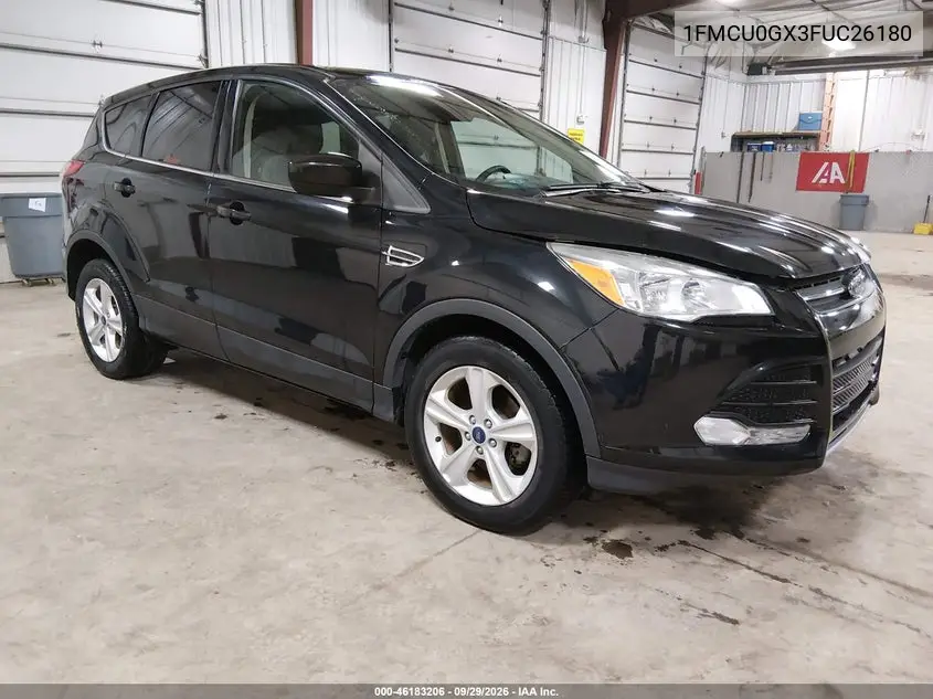 FORD ESCAPE 2015, VIN 1FMCU0GX3FUC26180
