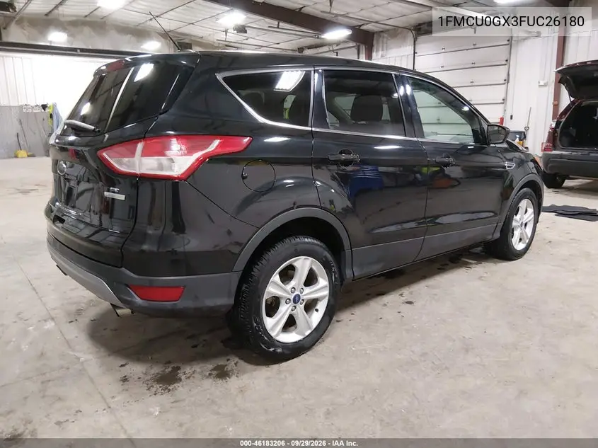 2015 FORD ESCAPE VIN 1FMCU0GX3FUC26180 — фото 4
