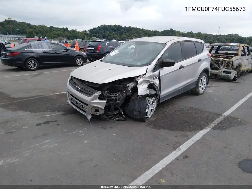 2015 FORD ESCAPE VIN 1FMCU0F74FUC55673 — фото 2