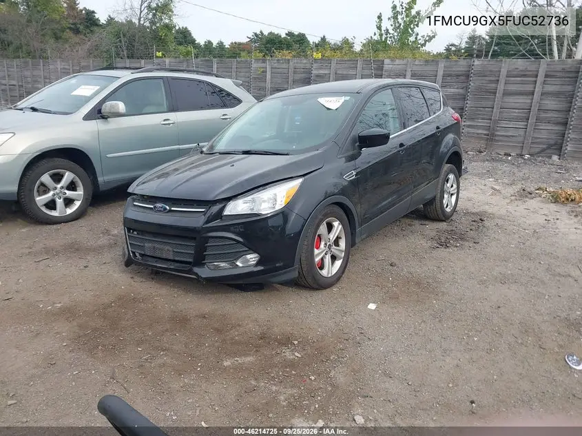 2015 FORD ESCAPE VIN 1FMCU9GX5FUC52736 — фото 2