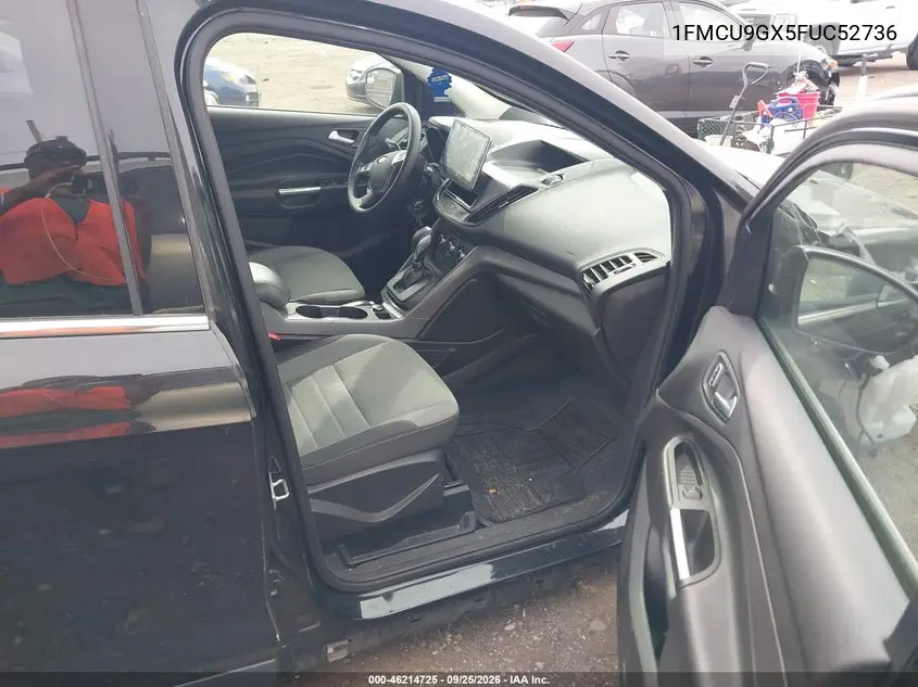2015 FORD ESCAPE VIN 1FMCU9GX5FUC52736 — фото 5