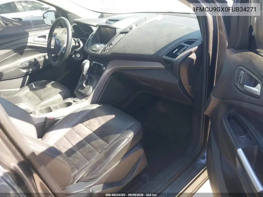 2015 FORD ESCAPE VIN 1FMCU9GX0FUB34271 — фото 8