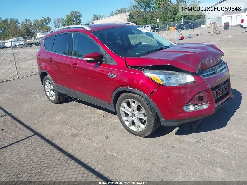 FORD ESCAPE 2015, VIN 1FMCU0JX0FUC59548
