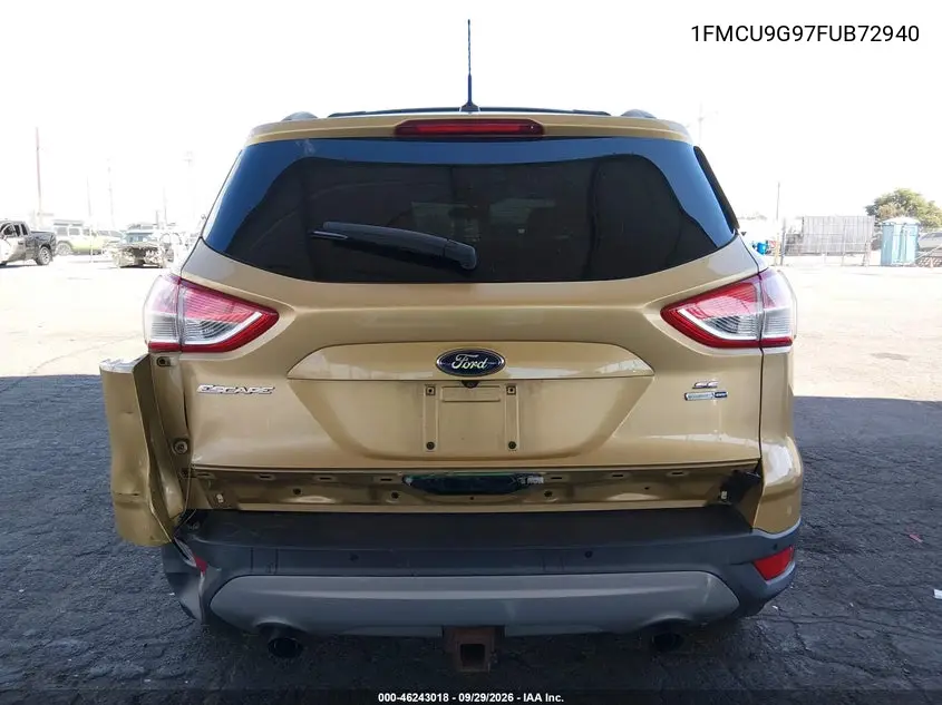 2015 FORD ESCAPE VIN 1FMCU9G97FUB72940 — фото 16