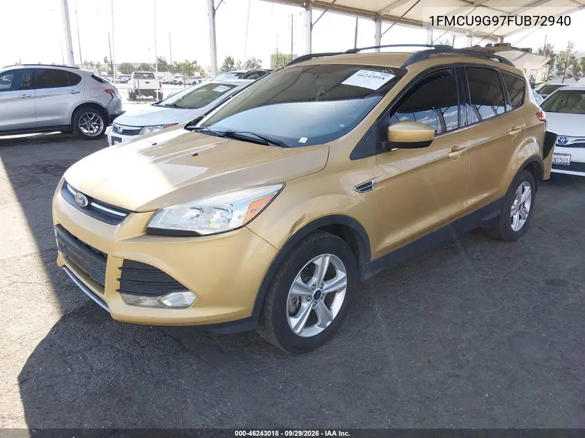 2015 FORD ESCAPE VIN 1FMCU9G97FUB72940 — фото 3