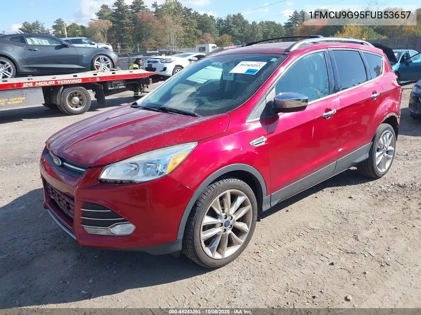 2015 FORD ESCAPE VIN 1FMCU9G95FUB53657 — фото 2