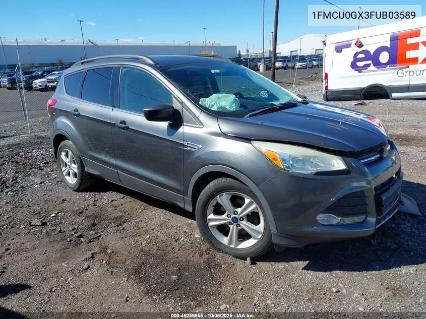 FORD ESCAPE 2015, VIN 1FMCU0GX3FUB03589