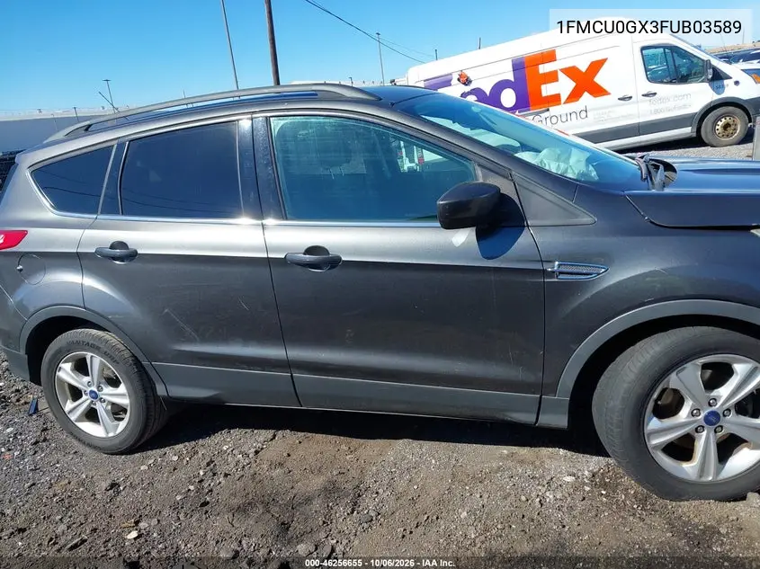 2015 FORD ESCAPE VIN 1FMCU0GX3FUB03589 — фото 14