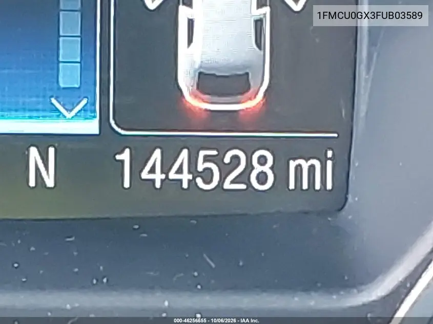 2015 FORD ESCAPE VIN 1FMCU0GX3FUB03589 — фото 16