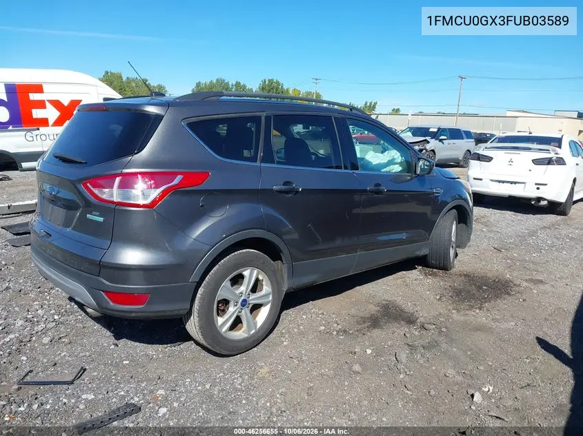 2015 FORD ESCAPE VIN 1FMCU0GX3FUB03589 — фото 4