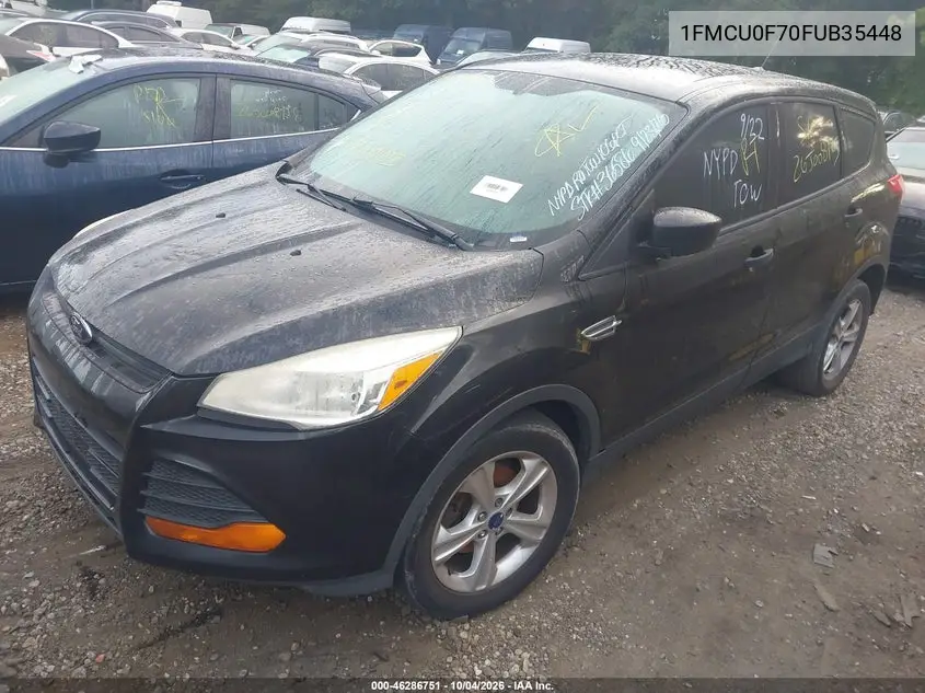 2015 FORD ESCAPE VIN 1FMCU0F70FUB35448 — фото 2