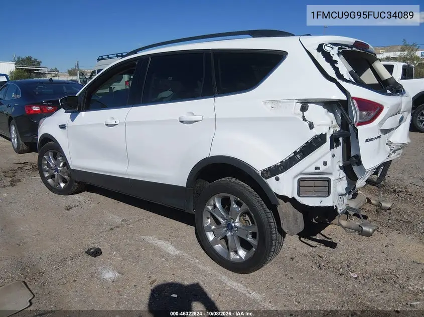 2015 FORD ESCAPE VIN 1FMCU9G95FUC34089 — фото 3