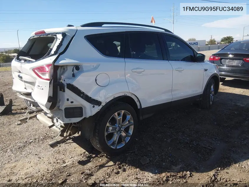 2015 FORD ESCAPE VIN 1FMCU9G95FUC34089 — фото 4
