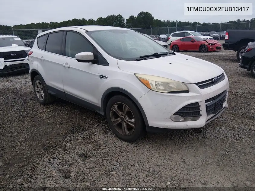 FORD ESCAPE 2015, VIN 1FMCU0GX2FUB13417