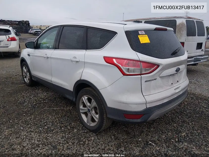 2015 FORD ESCAPE VIN 1FMCU0GX2FUB13417 — фото 3