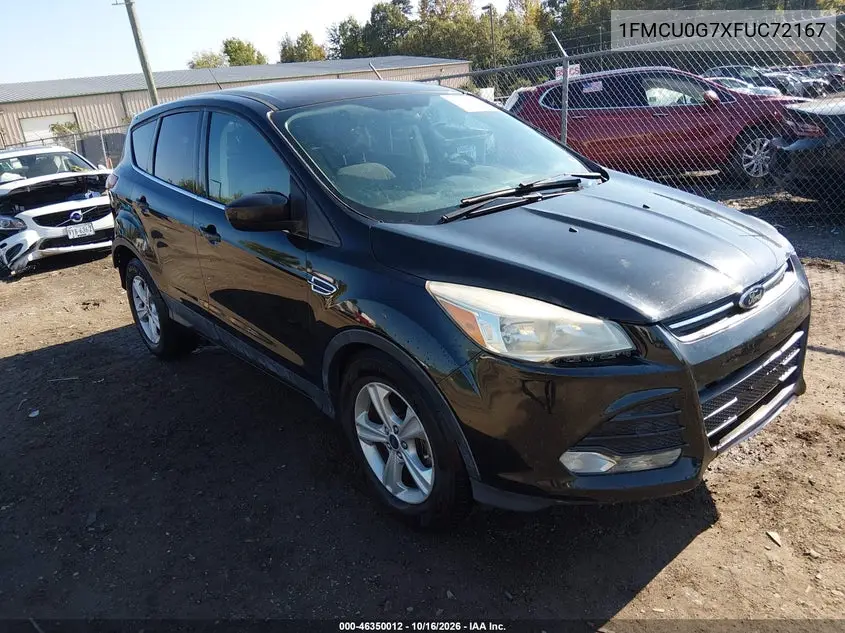 FORD ESCAPE 2015, VIN 1FMCU0G7XFUC72167