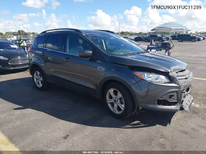FORD ESCAPE 2015, VIN 1FMCU9GX1FUC11259