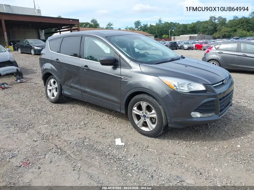 FORD ESCAPE 2016, VIN 1FMCU9GX1GUB64994