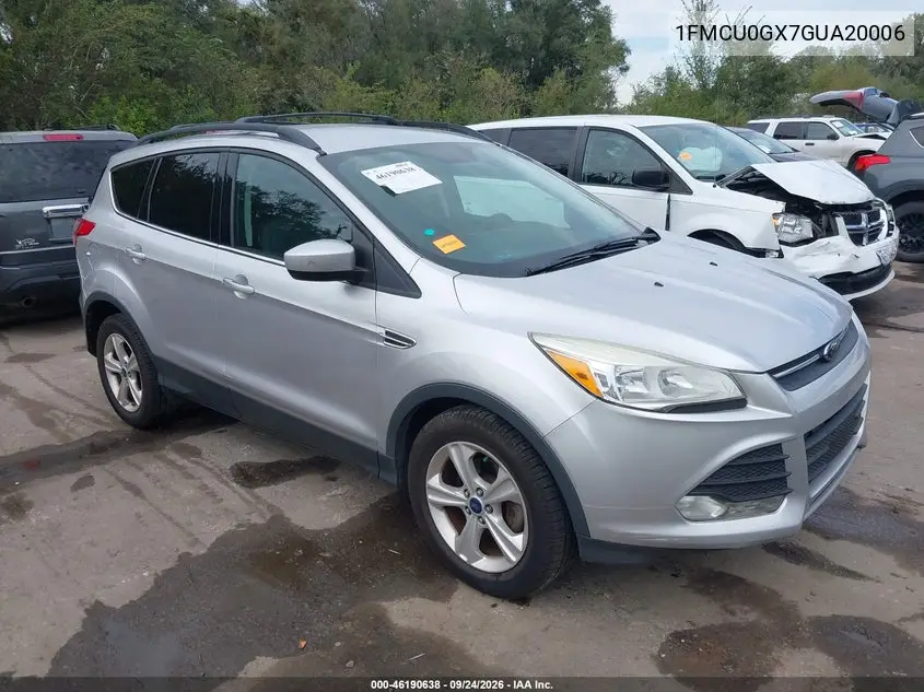 FORD ESCAPE 2016, VIN 1FMCU0GX7GUA20006