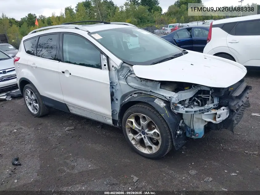 FORD ESCAPE 2016, VIN 1FMCU9JX2GUA88338