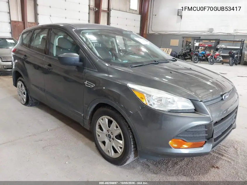 FORD ESCAPE 2016, VIN 1FMCU0F70GUB53417