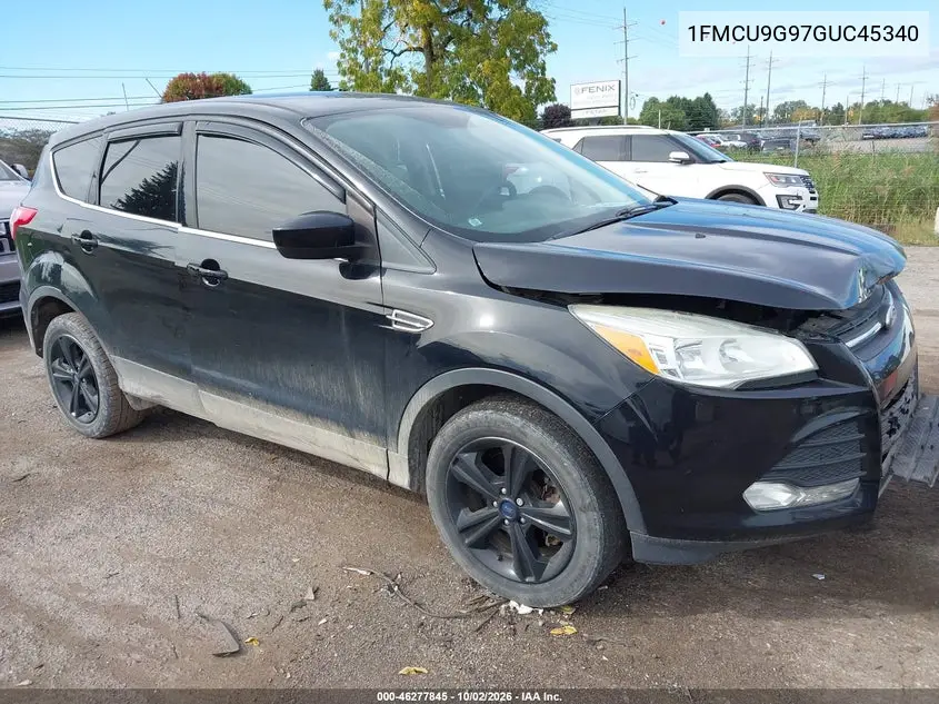 FORD ESCAPE 2016, VIN 1FMCU9G97GUC45340