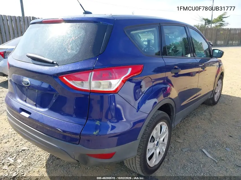 2016 FORD ESCAPE VIN 1FMCU0F78GUB31777 — фото 4