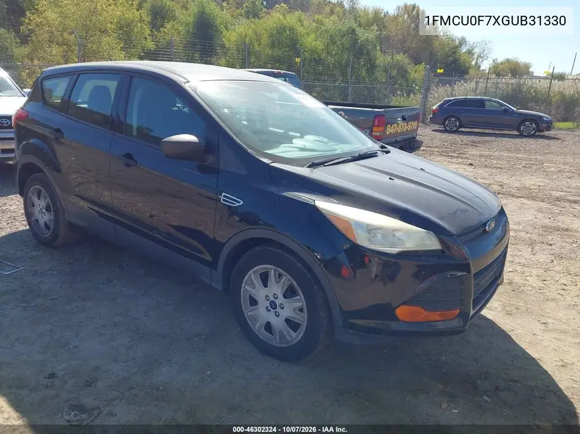 FORD ESCAPE 2016, VIN 1FMCU0F7XGUB31330