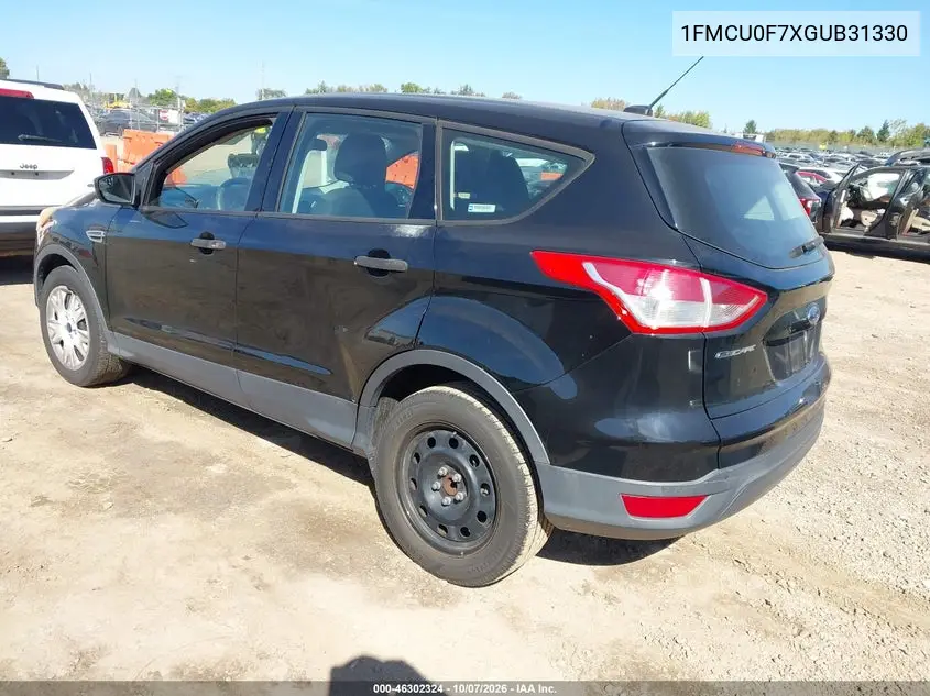 2016 FORD ESCAPE VIN 1FMCU0F7XGUB31330 — фото 3