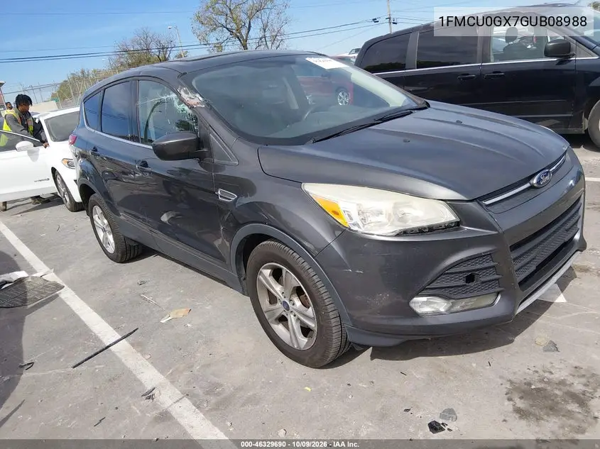 FORD ESCAPE 2016, VIN 1FMCU0GX7GUB08988